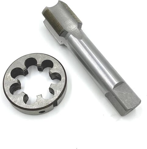 Threaded Taps 1Set M27 x 3mm 3 Metric HSS Right Hand Tap Die Threading for Tool Machining in Saudi Arabia
