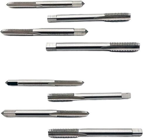 Threaded Taps Left Hand Tap M2 M4 M5 M6 M7 M8 M9 *0.4 0.5 0.75 0.8 1.0 1.25 1.5MM Metric HSS Left Tap Pitch Threading Tools(M3 x 0.6mm Left) in Saudi Arabia