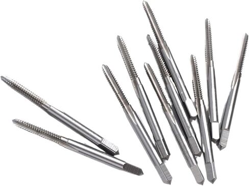 Threaded Taps Left Hand Tap M2 M4 M5 M6 M7 M8 M9 *0.4 0.5 0.75 0.8 1.0 1.25 1.5MM Metric HSS Left Tap Pitch Threading Tools(M3 x 0.6mm Left) in Saudi Arabia