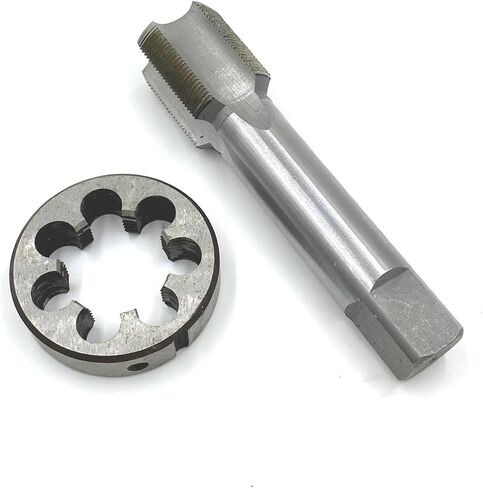 Threaded Taps 1Set 1-24 1 24 HSS Right Hand Tap Die Threading for Tool Machining in Saudi Arabia