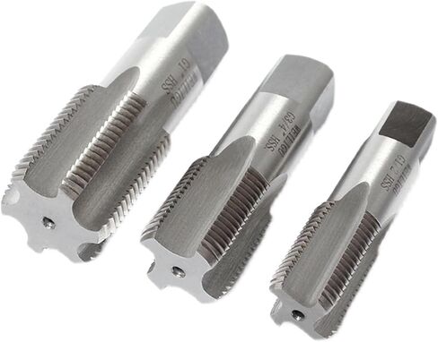 الصنابير الملولبة 1Set M35 × 2MM 2 HSS اليد اليمنى النقر فوق خيط يموت للأدوات in Saudi Arabia