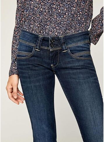 Pepe Jeans Venus Trousers Women Black / 999 - EU 40 (US 30/30) - 5-Pocket Trousers Pants in Saudi Arabia