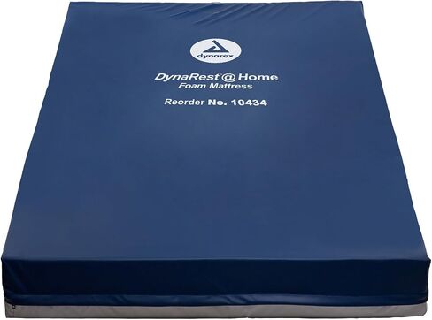 Dynarex 10434 Dynarest @ Home Foam Mattress ، عرض 36 "، طول 80" ، 6 "ارتفاع in Saudi Arabia