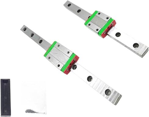 دليل خطي 12 مم MGN12 100 150 200 250 300 350 400 450 500 550 600 700 800 1000 مم +MGN12H بلوك 3D CNC (330 مم) in Kuwait