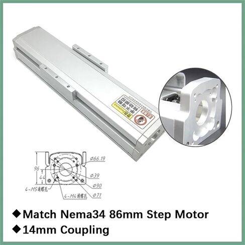 120 Wide Fully Enclosed Linear Rail Table XYZ Axis Ball Screw Sliding Table Heavy Duty Aluminum SFU1605/1610 2PC HGH15CA HGH15CA(900mm Stroke-SFU1610) in Saudi Arabia