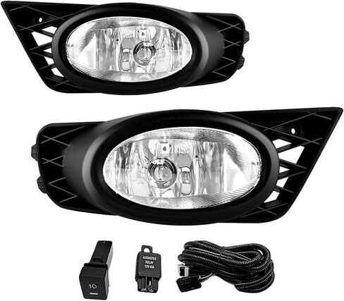 WILD BEAR LED Fog Lights Assembly fit for 2018 2019 2020 Accord Sedan Driving Lamps kit with Switch and Harness in Kuwait