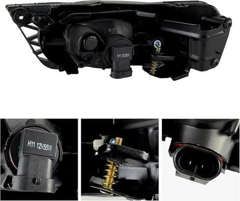 WILD BEAR LED Fog Lights Assembly fit for 2018 2019 2020 Accord Sedan Driving Lamps kit with Switch and Harness in Kuwait