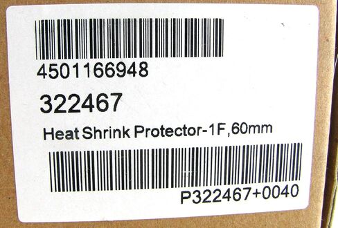 عام Corning 2806031-01 أكمام حامي لصق الحارقة الحرارية ، الألياف المفردة ، 60 مم ، 50pk ، 322467 in Kuwait