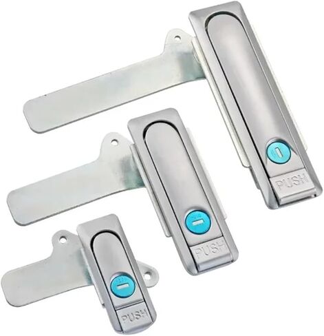 Push Type Bouncing Flat Lock Zinc Alloy Used for Equipment Industrial Machinery Cabinet Door 1Pcs(2) in Saudi Arabia