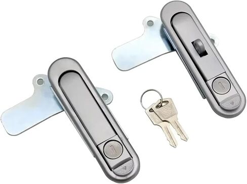 زنك سبيكة قفل مسطح القفل الصناعي معدات توزيع مربع توزيع خزانة الباب 1pcs (AB302-1--PADLOCK CORE) in Saudi Arabia