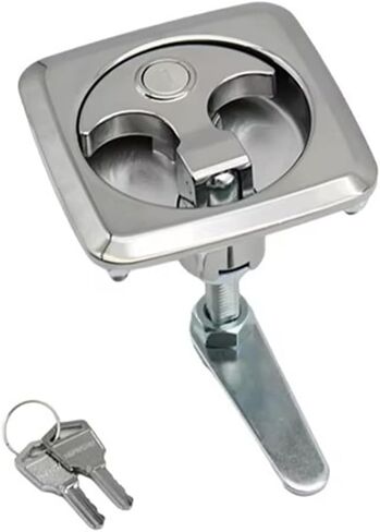Pull Rod Panel Lock 304 Stainless Steel Industrial Distribution Box Electrical Cabinet 1Pcs in Saudi Arabia