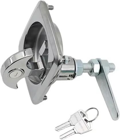 Pull Rod Panel Lock 304 Stainless Steel Industrial Distribution Box Electrical Cabinet 1Pcs in Saudi Arabia