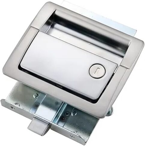 Container Switchgear Industrial Equipment Distribution Box Control Cabinet Door Zinc Alloy Plate Lock 1Pcs in Kuwait