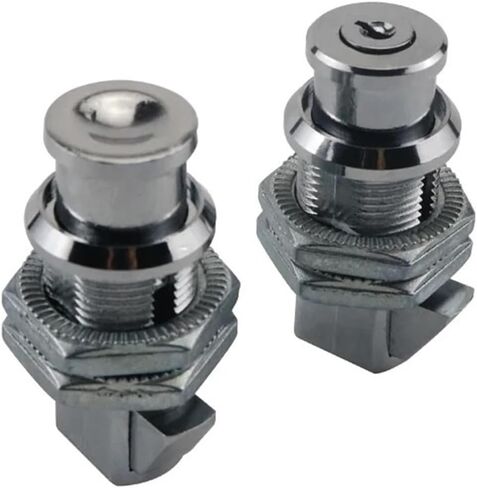 Electrical Cabinet Light Box Door Plum Blossom Shaped Pressing Cylindrical Telescopic Lock 1Pcs(Plastics No Lock) in Kuwait