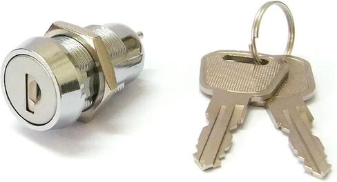 قفل المفتاح المسطح للمبديل 19 مم خارج/على أسطوانة الطاقة 1key سحب 1pcs (1key سحب المفتاح) in Saudi Arabia