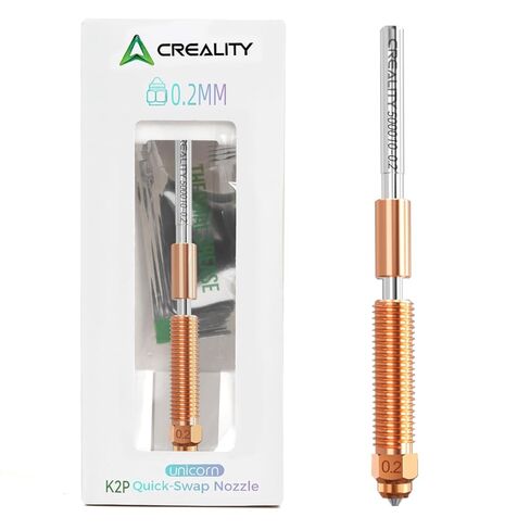 CREALITY الرسمية K2 PLUS فوهة ، 0.4 مم 2 PCS 2D SWAP 3D الفوهة من سبائك النحاس وفوهة الصلب الصلب للطابعة ثلاثية الأبعاد K2 PLUS ، K2 ، K2 PRO ، CREALITY HI in Saudi Arabia