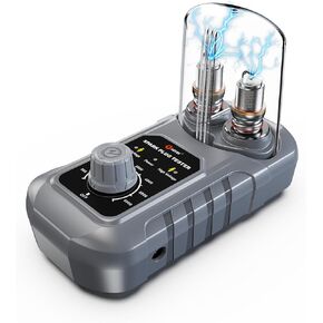 kzyee ks30 1-tap sparce tester ، اختبار ملف الإشعال المحرك ، 110-120 فولت أداة اختبار شرارة السيارات/دراجة نارية ، اختبار ثنائي المنفذ لجميع شمعات البنزين 12V in Kuwait