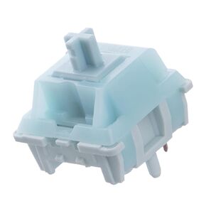 مفاتيح لوحة مفاتيح ألعاب Epomaker Cremoker Jade 45GF ، مفتاح خطي 100 PCS ، مفتاح مكون من 5 أسنان مسبقًا ، مع حالة PC/PA66 ، STEM POK ، متوافق مع مفاتيح MX للوحة المفاتيح الميكانيكية in Kuwait