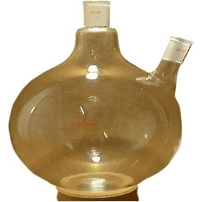5000 ml, 24/40, 2 neck, round bottom glass bottle, 5 l, twin neck, laboratory chemistry bottle in Kuwait