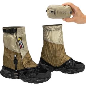 Trail Gaiters, Low Ankle Shoe Gaiters for Hiking Boots, Waterproof Boot Gators Protectors for Walking, Running & Hunting - Keeps Sand, Mud & Debris Out in Saudi Arabia