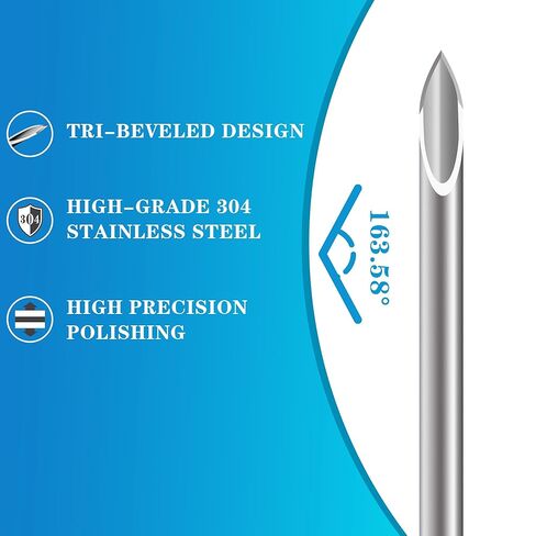 20 Gauge 1.5 بوصة الإبرة مع حزمة CAP 100 ، وملحقات Luer Lock المعبأة بشكل فردي لأحبار الصناعية والعلمية ، وإعادة التعبئة in Kuwait