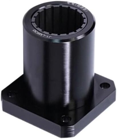 1PC Square Flange Linear Bearing LMK10/12/16/20/30/4050UU Engineering Plastic Fixed Seat Sliding Bushing Bearings(LMK10 10x19x29mm) in Saudi Arabia