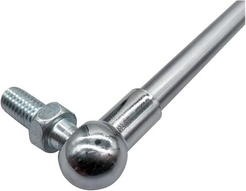 2pcs 18 * 8 Rod Gas Spring Folding Hinge 50N-500N/5kg-50kg Force Lift Support Stroke Distance 85mm Hole Center Distance 250mm(C Type,500N) in Saudi Arabia