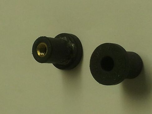 Auveco # 13010 Well Nut 1/4"-20 Threads.740 Head Diameter Qty 10. in Saudi Arabia