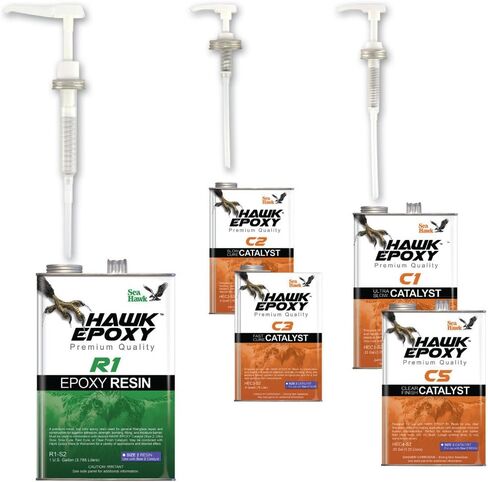 مجموعة مضخة Seahawk للأحجام 1 و 2 - Hawk Epoxy in Saudi Arabia