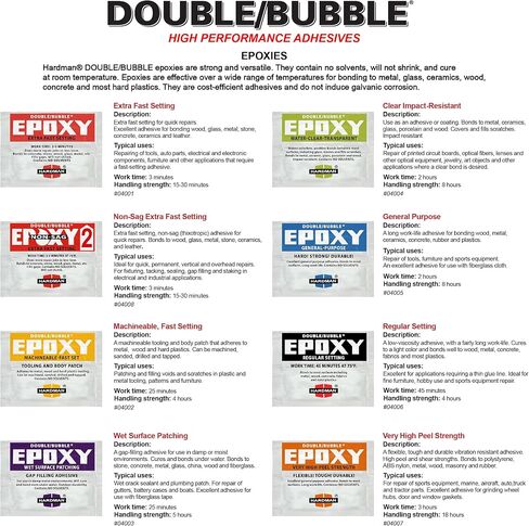 Hardman Double Bubble Purple Wet Surface & Underwater Patching Epoxy - 04003 (5 Pack) in Saudi Arabia