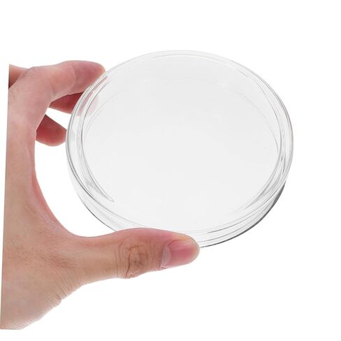 GLEAVI 5pcs Culture Dishes Lid Petri Plates for Cell Culture and Experiments Lightweight and Laboratory Dishes for Scientific Use and Sample in Saudi Arabia