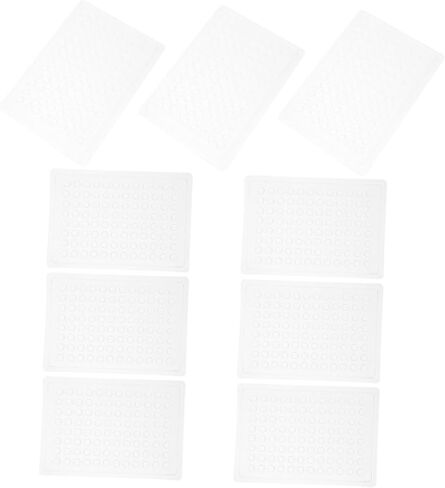 Cabilock 10pcs Cell Culture Trays 96-Hole Reaction Plate for Lab Analysis Lid Tissue Culture Plate Cell Lab Equipment in Saudi Arabia