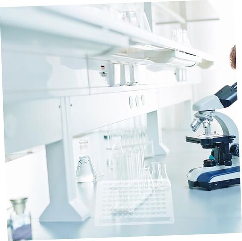 Cabilock 10pcs Cell Culture Trays 96-Hole Reaction Plate for Lab Analysis Lid Tissue Culture Plate Cell Lab Equipment in Saudi Arabia