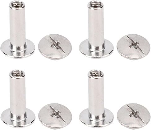 100 Set 4x13x8.5mm M3 Rivet Stud Set Stainless Steel Alloy for Crafts and Clothing in Saudi Arabia