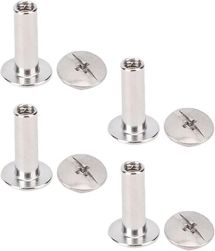 100 Set 4x13x8.5mm M3 Rivet Stud Set Stainless Steel Alloy for Crafts and Clothing in Saudi Arabia