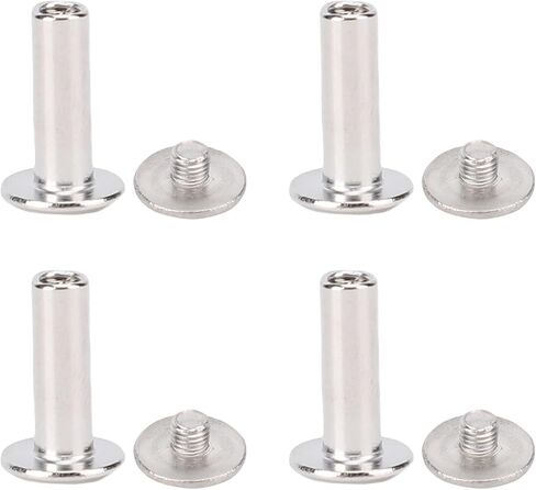 100 Set 4x13x8.5mm M3 Rivet Stud Set Stainless Steel Alloy for Crafts and Clothing in Saudi Arabia