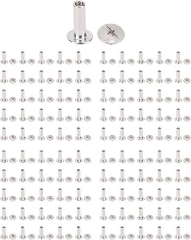 100 Set 4x13x8.5mm M3 Rivet Stud Set Stainless Steel Alloy for Crafts and Clothing in Saudi Arabia