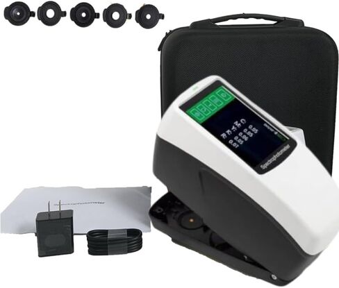 Color Density Meter Touch Screen Color Densitometer Tester with dE*ab≤0.02 Φ11mm Φ10mm Φ6mm Φ5mm Φ3mm Five Calibers Integrated Physical Positioning Holes for Wide Range of Material Surfaces in Saudi Arabia