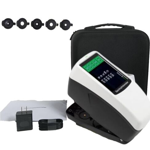 Color Densitometer Spectro Density Measurement with 0.02 Repeatability 11mm 10mm 6mm 5mm 3mm Calibers for Color Density Dot Area Overprint Rate Printing Contrast USB Interface in Kuwait