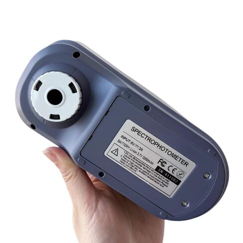 Touch Screen Spectrophotometer Paint Spectrophotometer with Integrating Sphere Size 48mm Aperture 2/4/8mm Selectable Wavelength Range 400-700nm Reflectance Range 0-200% in Kuwait