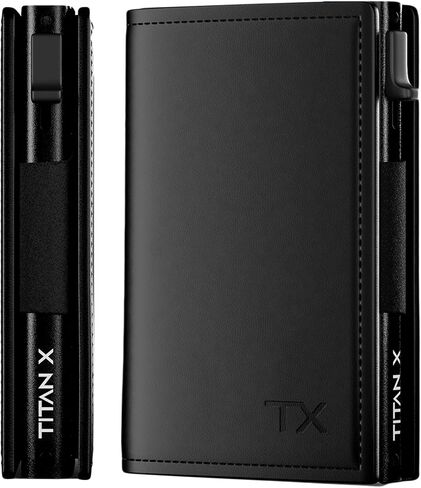 Titan X Trifold Wallet | الحد الأدنى من المعادن النحيفة والجلد مضاد RFID المحفظة | محفظة للرجال | جيب الأمامي محفظة الحد الأدنى ، محفظة ضئيلة ، هدية محاصر (جلد بني) in Saudi Arabia
