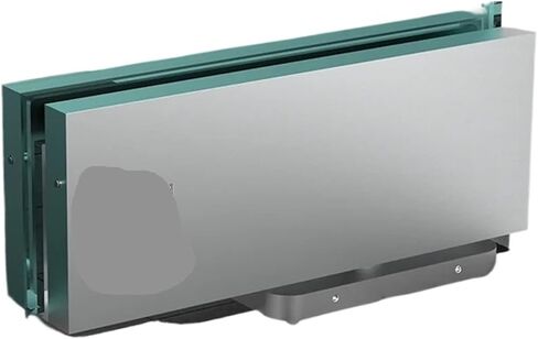 باب زجاجي بدون إطار ، عمود الدوران 100 كجم ، إكسسوارات عالمية ، لا يوجد شقوق ، بما في ذلك مجموعة كاملة من زنبرك مشبك الأبواب in Kuwait