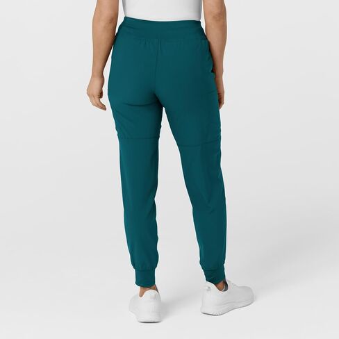 WonderWink W123 Women’s Comfort Waist Cargo Jogger Pant — Caribbean, Small in Saudi Arabia