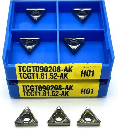 TCGT090202 TCGT090204 TCGT090208-AK H01 Internal Aluminum Inserts CNC Turning Insert Cutting Copper Aluminum Wood(TCGT090208 AK H01) in Saudi Arabia