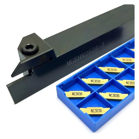 MgEhr1010 MgEhr1212 MgEhr1616 MgEhr2020 MgEhr2525 حامل أداة الأخدود الخارجي +مخرطة مخرطة Carbide (1.5 ملم ، Mgmn300 ، MgeHr2525) in Kuwait