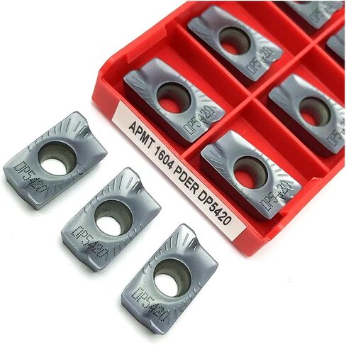 APMT1135 APMT1604 DP5320/5420 Carbide Inserts Indexable Milling Turning Tool CNC Lathe Cutting Tool Steel Processing(APMT1135 DP5320) in Saudi Arabia