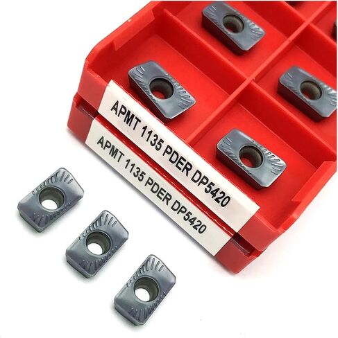 APMT1135 APMT1604 DP5320/5420 Carbide Inserts Indexable Milling Turning Tool CNC Lathe Cutting Tool Steel Processing(APMT1135 DP5320) in Saudi Arabia