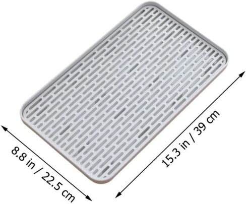 1pc Detachable Double Layers Drain Tray Kitchen Sink Strainer Material Easy to Clean in Saudi Arabia