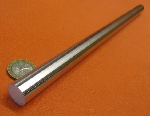 1566 Carbon Steel Hardened Precision Shaft 5/8" Diameter x 12" Long 1 pc in Kuwait