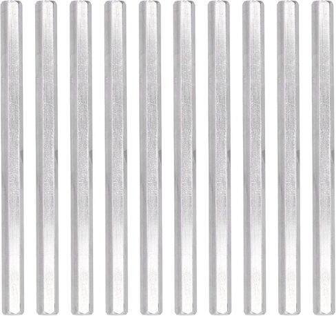 8mm Stainless Steel Hexagonal Drive Shaft, Premium Durability, Customizable Length, for Robotics Engineering, Lathe Equipment, Mechanical Applications (4102-0008-0060) in Saudi Arabia